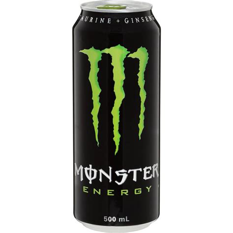 nutrition information monster energy drink